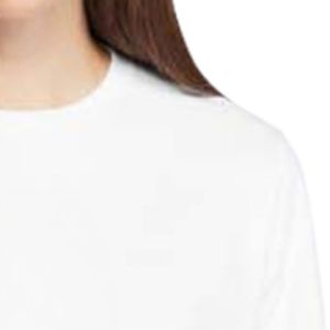 Camiseta CVC al por Mayor para Mujer, Mezcla de Algodón, Manga Corta, Cuello Redondo, Informal, Suave, Transpirable y Cómoda para Uso Diario - Product Image 5