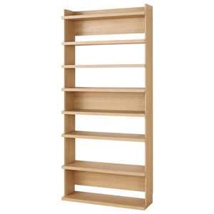 Modern Scandinavian Minimalist Living Room Furniture <b>Cabinet</b> with 8 Adjustable Shelves Wood Material 2 Drawers for Home Use - Product Image 3