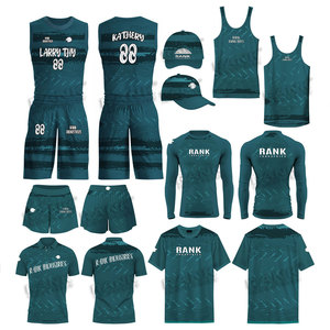Uniforme de Baloncesto de la Mejor Calidad, Uniforme de Baloncesto de Secado Rápido para Hombre, Uniforme de Equipo de Baloncesto sin Mangas - Product Image 1