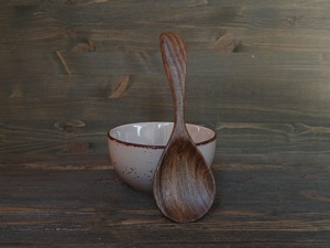 Wood Serving Spoon Handmade Hardwood Long Handle Polished Finish Eco Friendly Dishwasher <b>Safe</b> Cooking <b>Tool</b> for Home Kitchen - Product Image 3