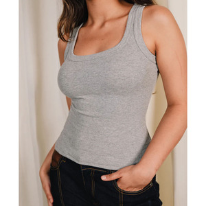 Débardeur tricoté sans manches bleu sarcelle col rond couleur unie décontracté pour homme, vêtement de sport pour fitness, course et entraînement en salle de sport 275 GSM - Product Image 5
