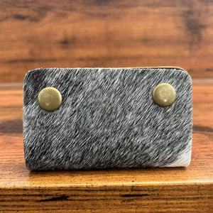 Venta al por mayor de accesorios de viaje para mujer 2025 funda para tarjetas de piel auténtica de vaca con funda para tarjetas de crédito minimalista con bloqueo RFID - Product Image 4