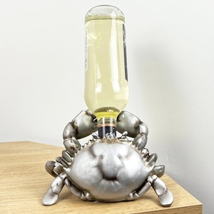 Porte-vin artistique en métal, design moderne incurvé, présentoir pour une seule bouteille - Product Image 5