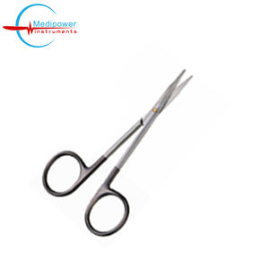 Tijeras de disección Supercut Siegert Tunneling de 11.5 cm, rectas y curvas, de acero inoxidable quirúrgico, instrumento médico OEM - Product Image 4