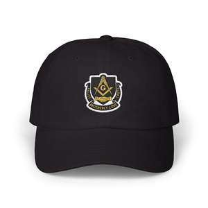 Casquette de baseball en coton brodée « Amour fraternel » de la Loge Bleue Maîtriseur Maçonnique – Vente en gros - Product Image 3