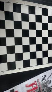 12 Inch Square Indoor Durable Foldable Smart Chess Demo <b>Board</b> Professional Tournament Green White Soft Rubber <b>Mat</b> Customized - Product Image 5