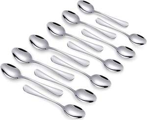 Pack of 12 Espresso Stirring <b>Spoons</b> Stainless Steel Mini <b>Coffee</b> <b>Spoon</b> Set Gold Dessert Tea Tableware Collection - Product Image 1