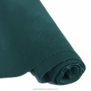 Tissu floqué en rayonne tissé en pile, 54 pouces, 70Y, pour emballage de bijoux, PP74-526, vert - Product Image 1