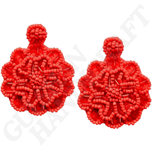 Bordado con Forma de Flor Inspirado en la Naturaleza, Chapado en Plata, Imitación de Perla, Ligero, Clásico, Ecológico, Tejido a Mano - Product Image 4