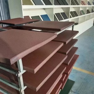 Baldosas de caucho entrelazadas para exteriores, suelo de bricolaje para patio trasero, para área de juegos infantil de 15-50 mm - Product Image 3