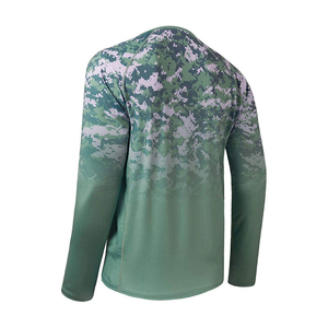 Camiseta de Pesca para Hombre, 100% Poliéster, Impresión Personalizada, Servicio OEM, Venta en Línea, Precio Económico, Suministro de Fábrica - Product Image 2