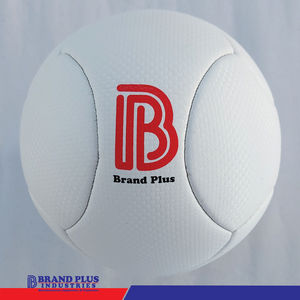 Mini ballon de football de plage promotionnel Brand Plus, 6 panneaux, taille 2, PU, toucher doux, léger, pour enfants, personnalisable - Product Image 1