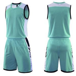 Uniforme de basket-ball pour jeunes en taille plus, couleur unie, tissu respirant haute performance, meilleure qualité, prix abordable, nouveau design - Product Image 1