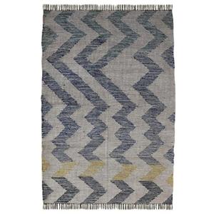 Alfombras terrosas y elegantes hechas a mano de lana y yute, Kilims, alfombrillas y alfombras Dhurrie para decoración tradicional 011 - Product Image 2