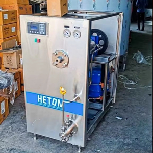 เครื่องทำไอศกรีมแบบพกพาขนาดกะทัดรัดสำหรับธุรกิจขนาดเล็ก เครื่องทำขนมหวานแช่แข็งขนาดเล็กแบบมืออาชีพพร้อมคอมเพรสเซอร์ในตัว - Product Image 1