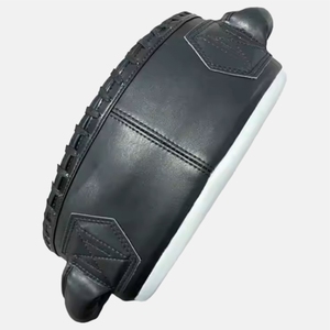 Leather Boxing Focus <b>Kick</b> Pads Pro Strike <b>Shield</b> Sparring Gear Round Punching <b>Shield</b> Martial Arts Hide Leather - Product Image 2