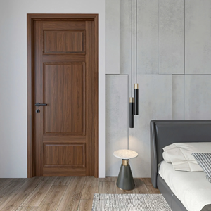 Puertas Interiores de Madera, Elegantes, Insonorizadas, de MDF Sólido, Resistentes a la Humedad, para Hoteles, Apartamentos y Edificios - Product Image 2