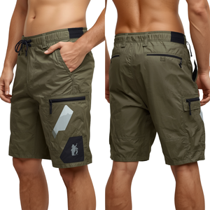 Pantalones Cortos de Nailon para Hombre, Ideales para Actividades al Aire Libre, con Diseño de Senderismo y Estilo Ligero para Aventuras - Product Image 1