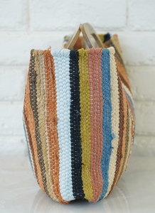 Bolso Bandolera de Mujer Estilo Bohemio Ecológico Hecho a Mano 2026, Bolso de Viaje de Playa de Algodón Trenzado a la Moda - Product Image 4