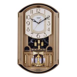 Indian Exporter Home Decor Musical <b>Clock</b> with Elegant Design Rotating Parts and Light Effects Available For Sale - Product Image 3