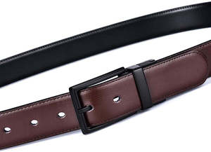 Cinturón de Cuero Casual para Hombre con Hebilla de Aleación de Diseño Personalizado, Color y Logotipo Personalizados, Ancho de 38 mm - Product Image 4