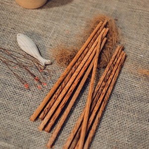 Palillos de Madera Natural Reutilizables, Aptos para Lavavajillas, Hechos a Mano, para Cocinar, Comer, Restaurantes y Hogar - Product Image 2