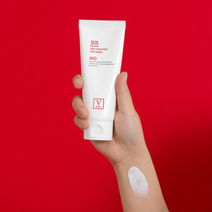 Crema Facial FAU SKIN SOLUTION SOS MD 100g, Certificada, para Todo Tipo de Piel, Uso Diario, Retención de Humedad, Nutritiva - Product Image 2