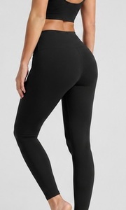 Leggings de Yoga de Cintura Alta con Forma de V para Mujer, Elásticos en 4 Direcciones, Transpirables, de Secado Rápido, de Spandex/Nylon, Largos, para Gimnasio y Entrenamiento - Product Image 2