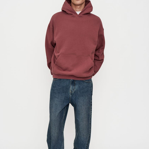 Sweat à capuche personnalisé avec logo, nouveau design, style streetwear d'hiver, léger, confortable, respirant, en coton brodé, épais et élégant - Product Image 6