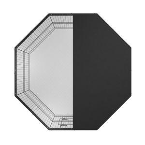 Recinto per Cani Pieghevole in Metallo a 8 Pannelli, 60 cm di Altezza, con Pali di Fissaggio e Copertura Superiore per Esercizio - Product Image 2