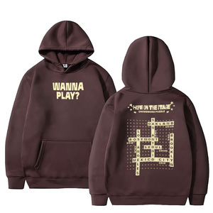 Sweat-shirt à capuche surdimensionné personnalisé en molleton à manches longues coupe ample style streetwear pour hommes et femmes - Product Image 5