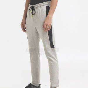 กางเกงขายาวทรงตรงเอวกลางน้ำหนักเบาสำหรับออกกำลังกายกลางแจ้ง พิมพ์โลโก้ได้ตามต้องการ ไซส์พลัส สำหรับผู้ใหญ่ ชุดกีฬาลำลองผู้ชาย - Product Image 3