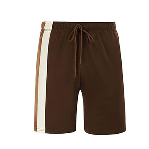 Conjunto de polo y pantalones cortos de verano para hombre EKIN IMPEX, conjunto deportivo informal de punto con bloques de color, conjunto de polo y pantalones cortos transpirables. - Product Image 4