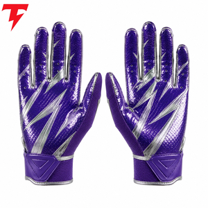 Guantes de Fútbol Americano con Tela Transpirable, Ajuste Flexible, Agarre Cómodo y Fuerte, la Mejor Calidad para Entrenamiento y Uso Diario - Product Image 2