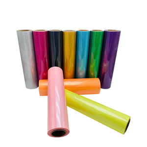 Film de transfert thermique pailleté Yuanfan HTV haute température pour serviettes et t-shirts - Product Image 1