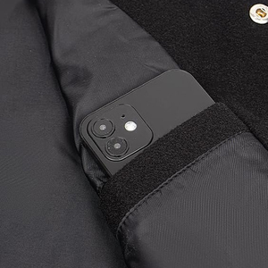 Veste d'hiver pour homme à prix compétitif, logo personnalisé imprimé sur le devant, respirante, de haute qualité, en vente - Product Image 4