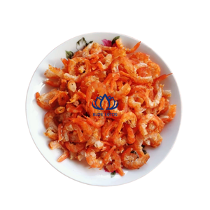 กุ้งแห้งบดเกลือบุกคุณภาพสูง รสชาติอูมามิเข้มข้น รูปทรงดอกบัวสีน้ำเงิน ขนาดเล็ก ผลิตภัณฑ์รักษ์โลก เก็บได้นาน 12 เดือน เหมาะสำหรับการแปรรูปอาหาร - Product Image 1
