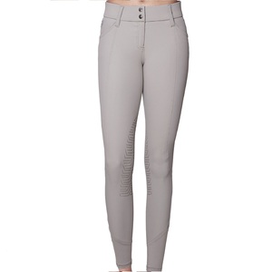 High Quality 4-way Stretch Horse Riding Breeches <b>Leggings</b> Tights <b>Equestrian</b> Wear Pants on Technical Fabric with Soft Feel - Product Image 3