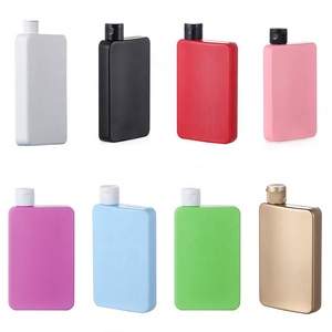 <span class=keywords><strong>200ml</strong></span> tùy chỉnh màu hồng vàng rỗng HDPE phẳng Kem chống nắng thuộc da Kem dưỡng da dầu cơ thể tắm dầu lung linh tan chai nhựa - Product Image 2