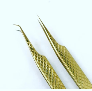 Pinzas de Acero Inoxidable de Alta Calidad para Extensión de Pestañas, Precisión, Durabilidad, Antiestáticas - Product Image 4