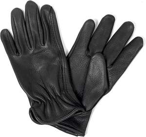Gants de conduite classiques en cuir de daim non doublés Hot Leathers - Product Image 4