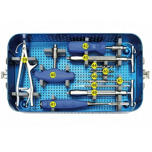 Juego de Instrumentos Quirúrgicos Ortopédicos de Precisión Mundial, Kit Manual de Extracción de Tornillos de Titanio, Certificado CE ISO13485 Clase I - Product Image 5