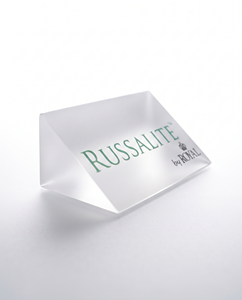 New Design Splendid Acrylic Frosted Logo Block with Marvelous UV <b>Printing</b> Eco-Friendly Retail Shop Jewelry Display - Product Image 1