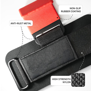 Crochets d'entraînement de gym personnalisés avec bandes de maintien pour la musculation et les exercices de traction, accessoires de fitness en gros, usine OEM - Product Image 6