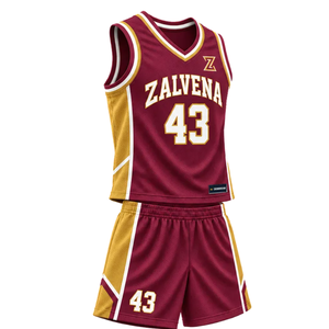 Conjunto de Uniforme de Baloncesto Personalizado para Hombre en Verde Crema, Jersey sin Mangas con Cuello en V y Pantalones Cortos con Paneles Laterales, Nombre y Número del Equipo, Ropa Deportiva al Por Mayor - Product Image 1