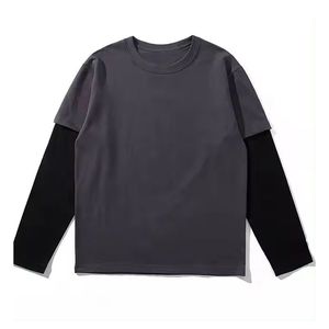 Camiseta Clásica de Doble Capa, Cómoda, Transpirable, de Tela Suave, Elegante, para Hombre y Mujer, Uso Diario Informal, Corte Moderno - Product Image 2