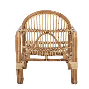 Fauteuil lounge d'intérieur en rotin naturel Handwicker, fauteuil lounge d'hôtel, ajoute une ambiance cosy, meubles de maison en gros du Vietnam - Product Image 2