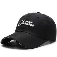 Baseball Cap 6-Panel Adjustable Unisex Satin Fashion <b>Hat</b> Spring Summer Casual Wear Customized Color Wholesale rate - Product Image 2