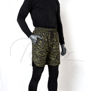 Nuevos Pantalones Cortos Deportivos Awrah de Color Sólido con Marca Personalizada a Bajo Precio, Pantalones Cortos Awrah Transpirables para Hombre, Nuevo Estilo - Product Image 6