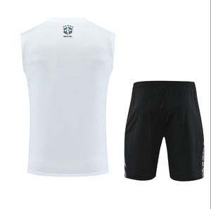 Custom Soccer Tank Set Breathable Quick Dry Football Jersey Vest Men Training Kit OEM Bulk Wholesale Supplier - Product Image 5